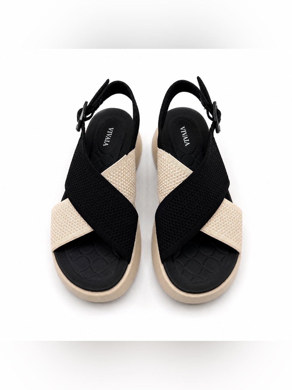 VIVAIA AdaptAll  Buckle Slingback Walker Sandals - Kara SZ 6 - Picture 2 of 16